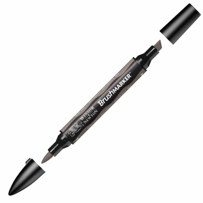 Маркер художественный "Brush", теплый серый 4